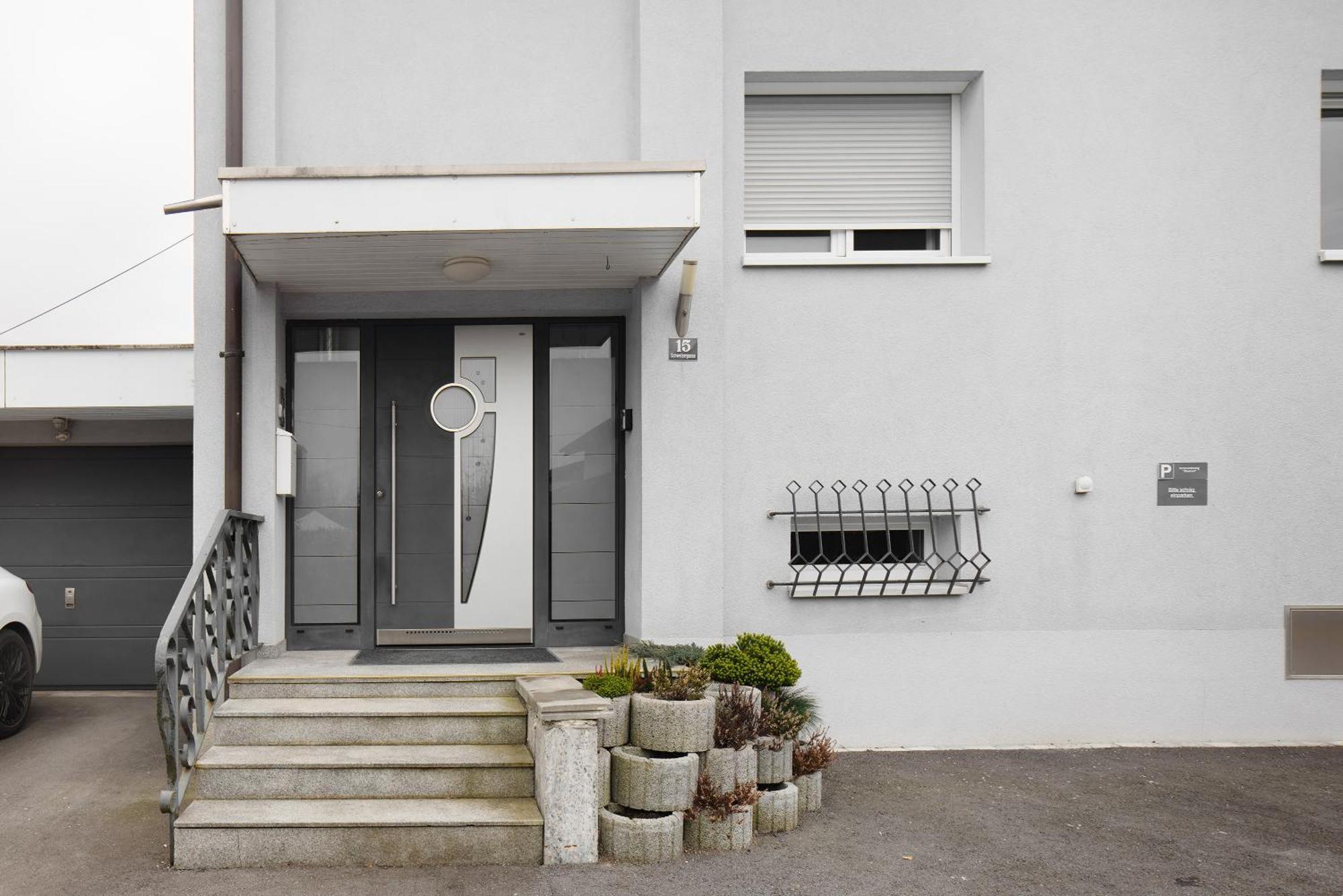 Ferienwohnung Rheintal ハルト エクステリア 写真